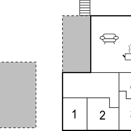 Appartement 3 Bedroom Gorgeous In